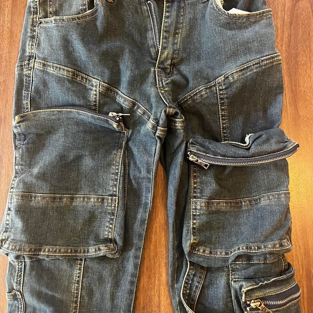 Unbranded Women's Navy and Blue Jeans